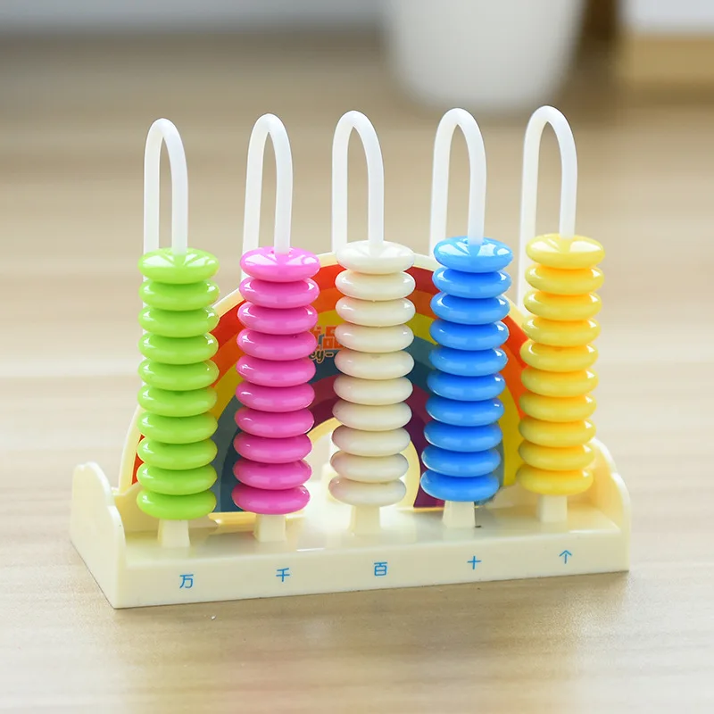 

Children Mathematics Counter Beads Toy Kindergarten Arithmetic Teaching Aids Educational Young STUDENT'S Arithmetic Abacus