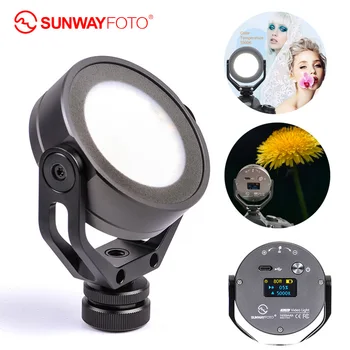 

SUNWAYFOTO FL-54 LED Camera Photo Video Studio Light Photography Lighting Youtube Fotografia Led Photo Lights Outdoor Video
