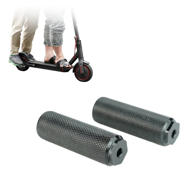 1 Pair Scooter Footrest Pedals Back Replacement Rear Feet Rest Pad Electric Scooters Manned Foot Pedal For XIAOMI MIJIA M365
