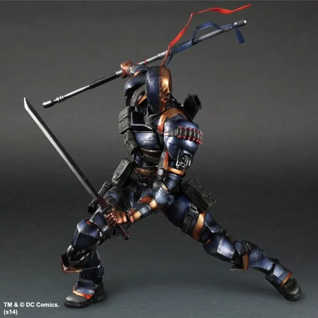 

Playarts Change PA Change Arkham Origin Knell Deadpool Mobile Garage Kit Doll Model Ornaments