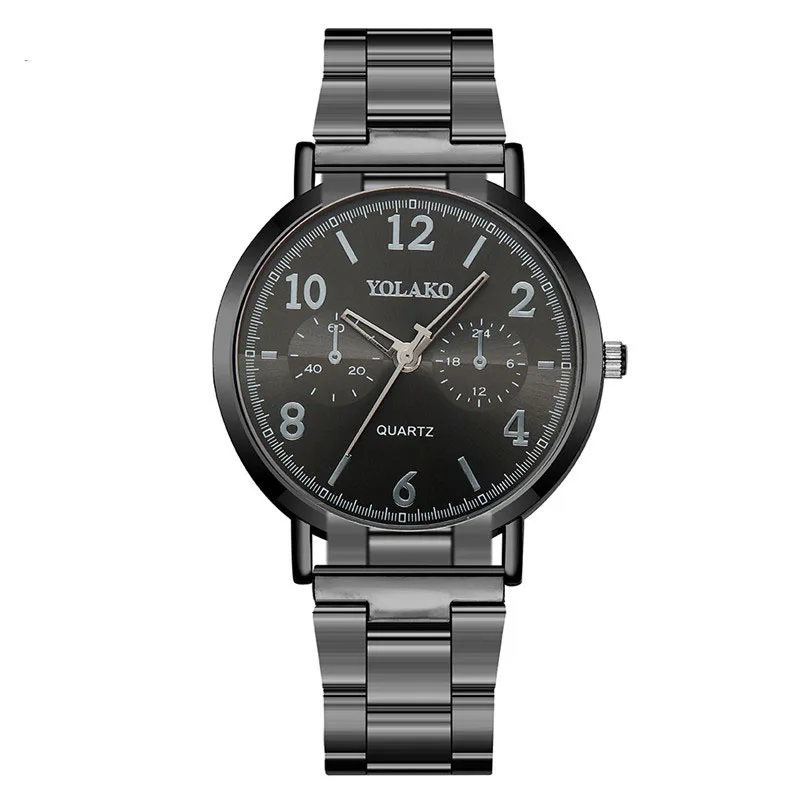 Black WJ-8894 Модные женские наручные часы с браслетом, минималистичные Роскошные Кварцевые наручные часы для женщин, Подарочные часы, часы kol saati - Цвет: Black
