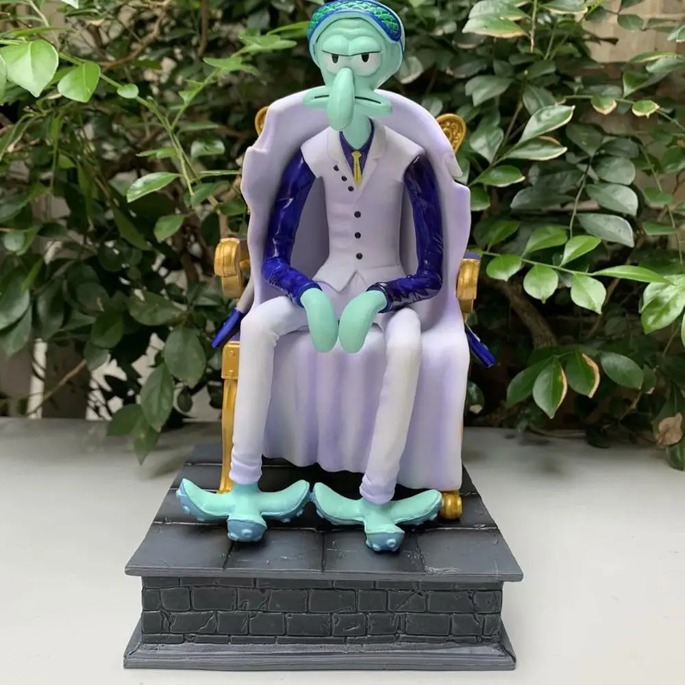 Аниме one piece фигурка Косплей модель игрушки Губка Боб-Борсалино Патрик звезда-Sakazuki сквидворд щупальца-Kuzan ПВХ GK коллекция