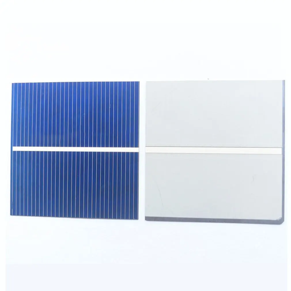 50/100 шт. 52*52 мм 0,5 V 0,43 W Панели Солнечные DIY солнечной батареи Батарея Зарядное устройство DIY солнечный Батарея Зарядное устройство углублённые встраиваемые на солнечной батарее
