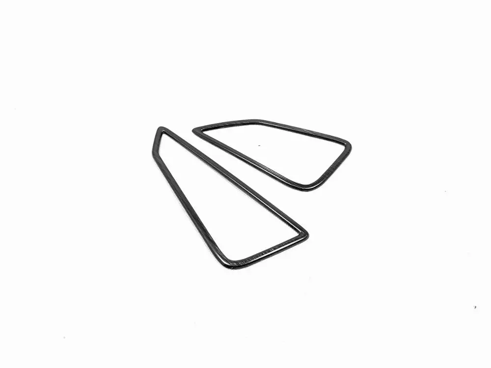 ABS матовая/углеродное волокно Передняя маленькая воздушная розетка декоративная крышка отделка автомобиля Стайлинг для Toyota corolla E210 аксессуары