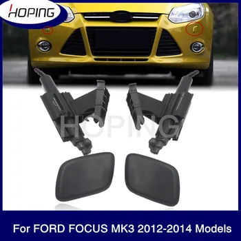 

Hoping Front Bumper Headlight Washer Nozzle Assy For Ford FOCUS MK3 2012 2013 2014 Headlight Washer Cover Cap Head Light Nozzle