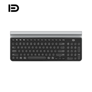 

Fude Ik6650 Bluetooth Keyboard Computer Peripherals Punk Round Key Hat Business Office Keyboard Waterproof Multimedia Keyboard