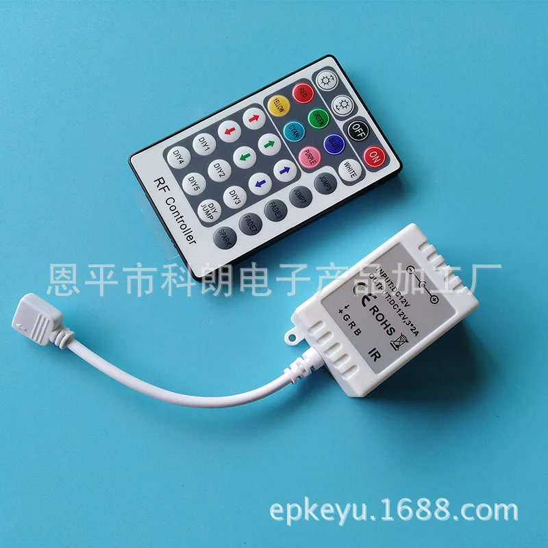 Rf28 радиочастотным пультом дистанционного Управление мини RGB Управление; Постоянный ток светильник ленточный светильник ing модуль цепочки полосы светодиодный Управление;