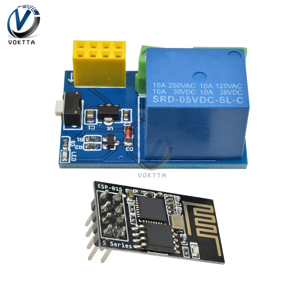 Релейный модуль Wi Fi с ESP8266 ESP 01S wifi реле дистанционное управление переключатель