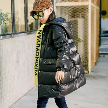 

Winter Fashion Children Cotton Coats Windproof and waterproof Warm Girls Parka Loose Oversize Outerwear Modis kids jackets Y2331