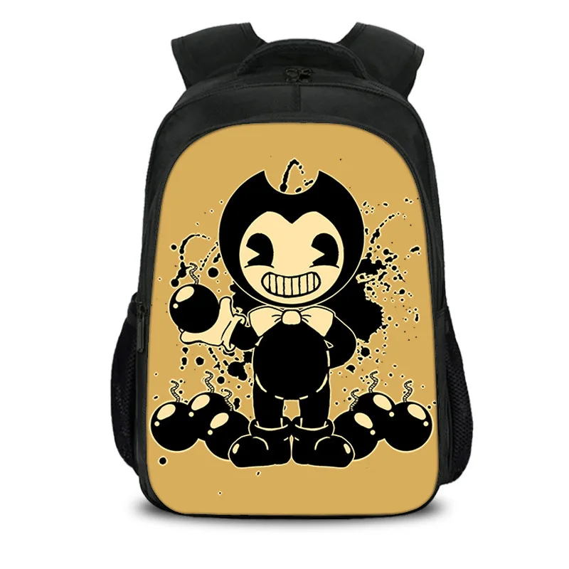 Новое поступление, школьный рюкзак Bendy And The Ink Machine, студенческий рюкзак для подростков, мальчиков и девочек, детский рюкзак Bendy and Boris
