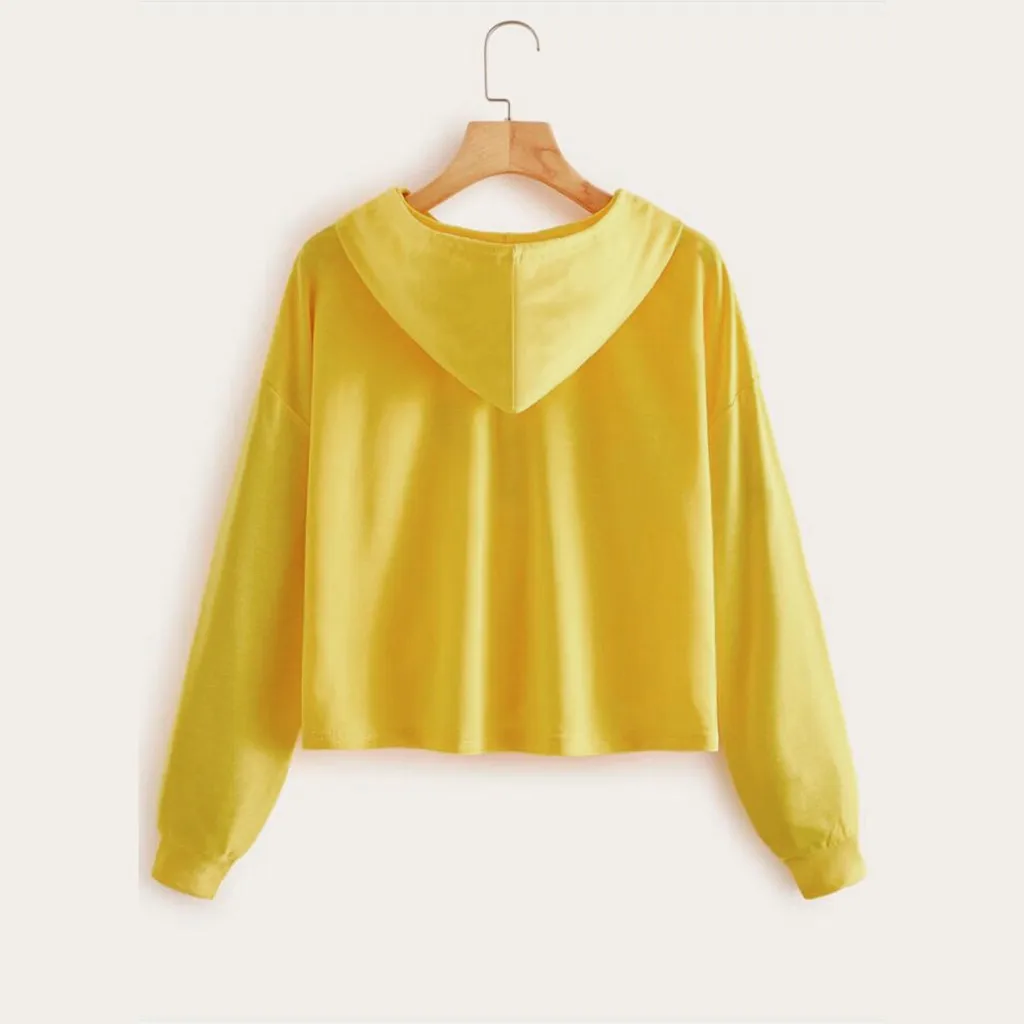 Jaycosin 2019 Fashion Autumn Women Loose Cactus Print Sweatshirt Stylish Long Sleeve Comfortable Casual Pullover Blouse 104#10