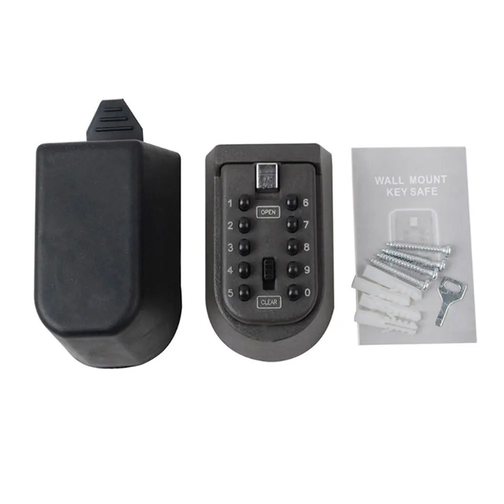 

Iron wall hanging key code lock thickening metal key box