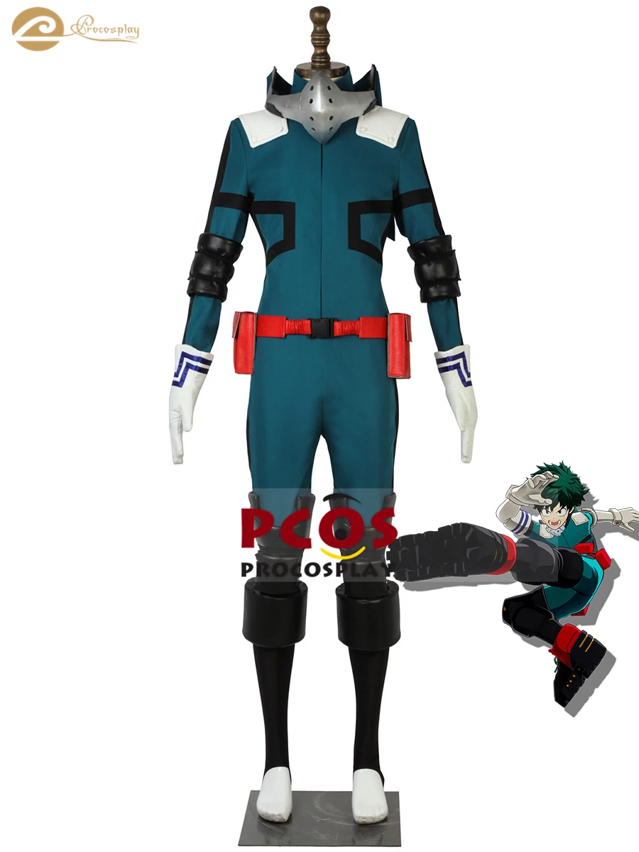 Профессиональный Косплей герой Academy One · for · All deku боевой костюм Midoriya izku улучшенная версия косплей костюм для мужчин mp005281