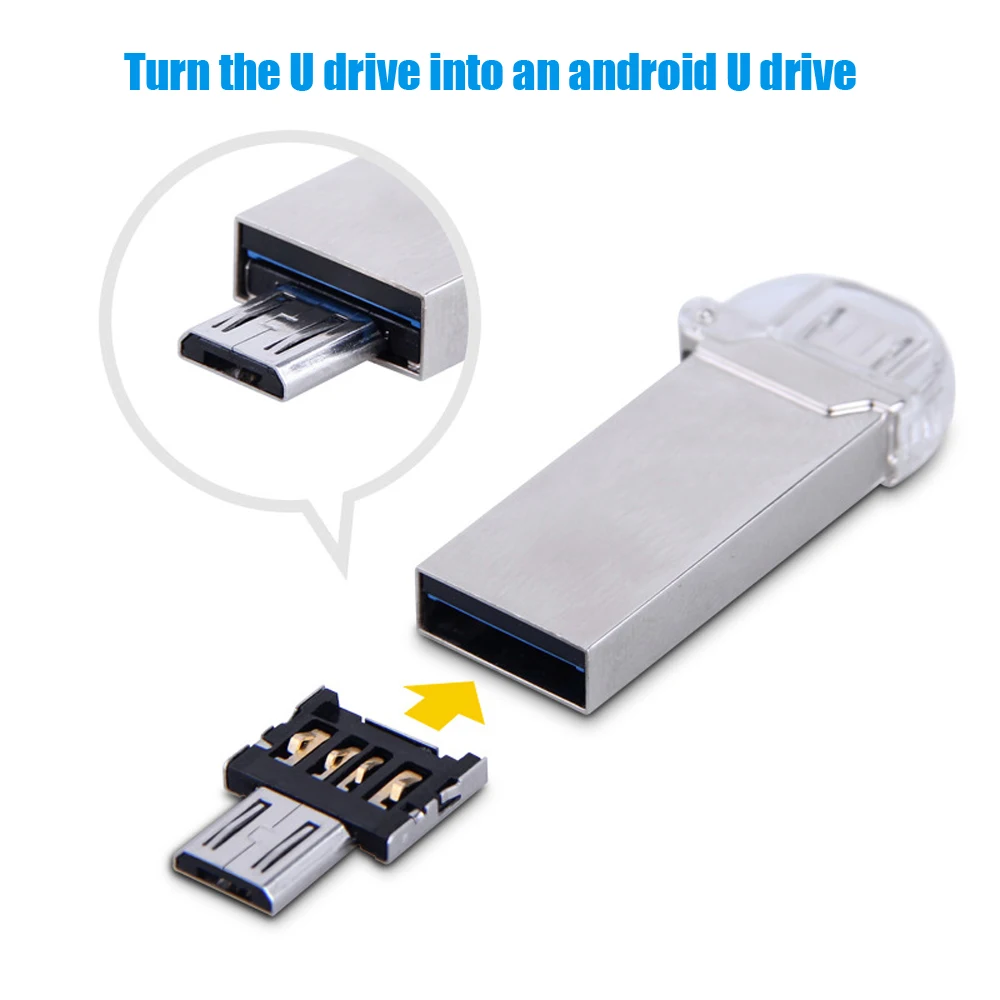 100 шт. usb type C адаптер кабель для передачи данных тип-c к USB Micro USB к USB C Многофункциональный Android телефон конвертер для Xiaomi(N1119