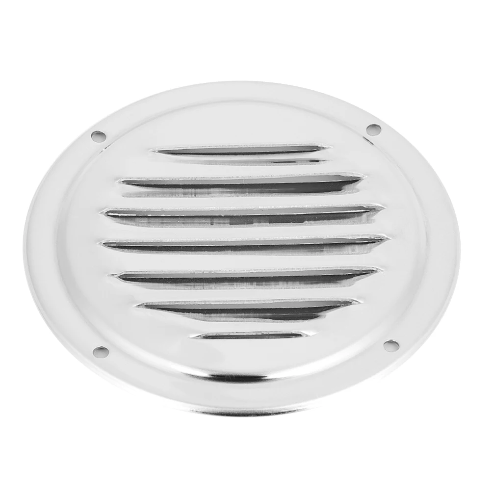 Marine Grade Stainless Steel Round Air Vent Louver Vent Grille Louvered