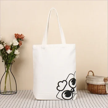 

Folding Shopping Bag Eco-friendly Reusable Portable Shoulder Bag Fashion Comic cartoon pattern Customizable logo Advertising Bag