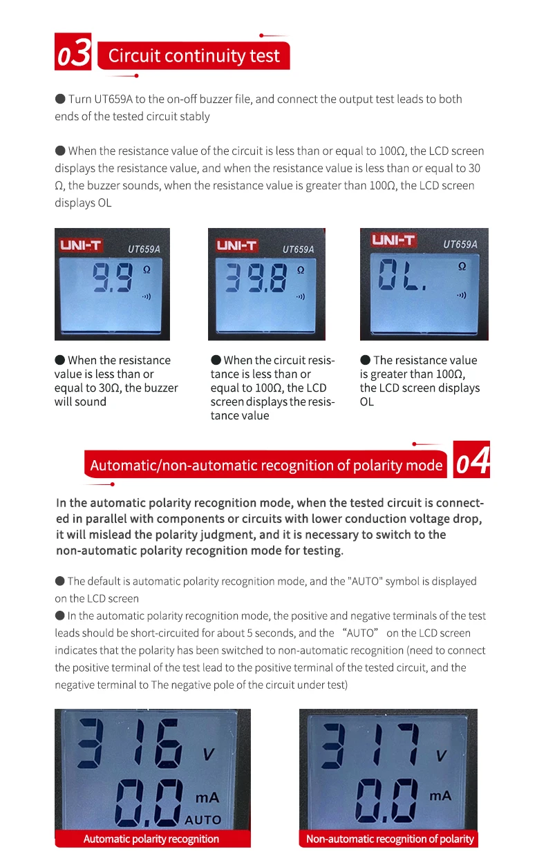 Testador de lâmpada led multiuso, instrumento elétrico