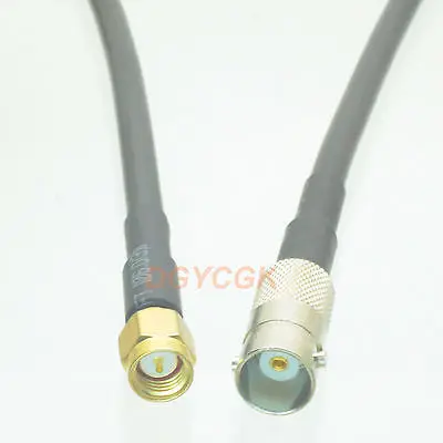 DHL/EMS 20 Sets*Cable BNC female jack to SMA male plug straight RG58 Jumper pigtail 20"-h2