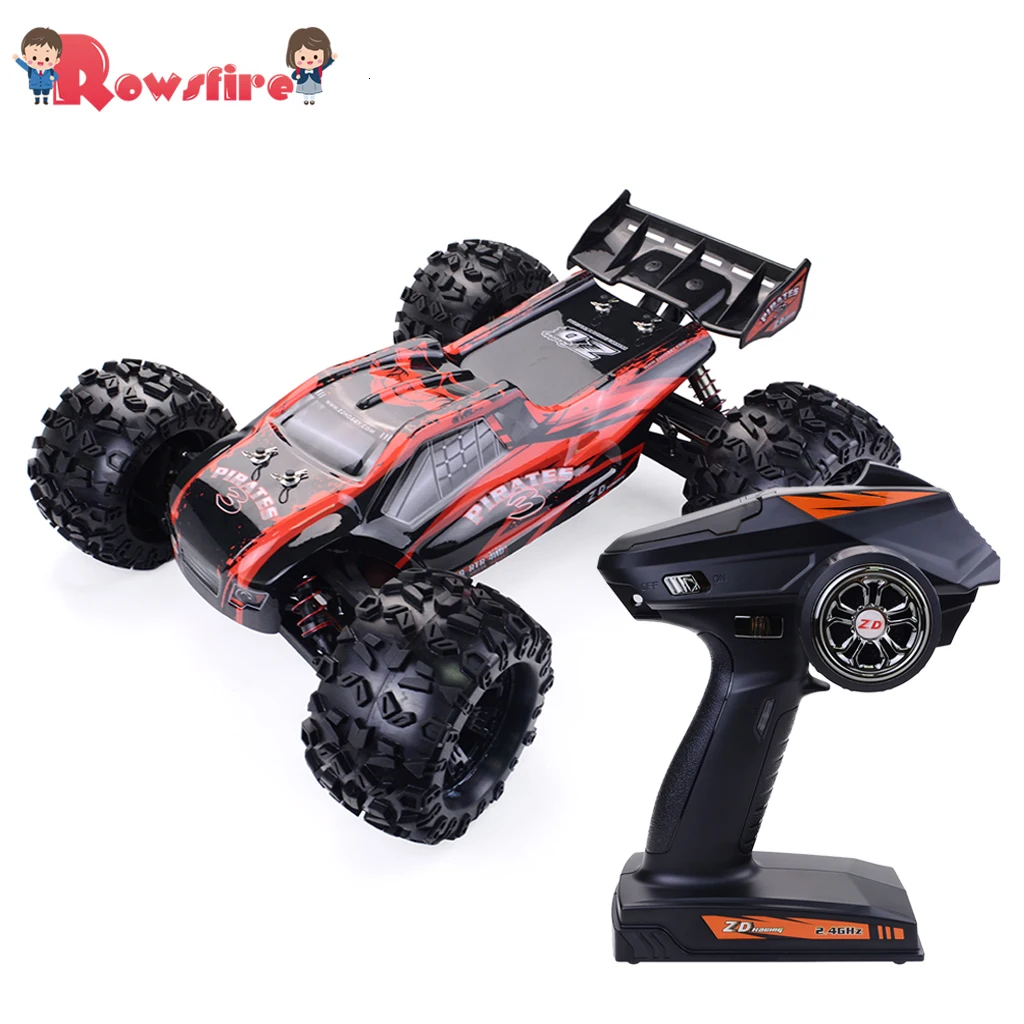 ZD Racing 9021-V3 1/8 2,4G 4WD 80 км/ч высокая скорость RC автомобиль электрический Truggy автомобиль RTR Модель-красный
