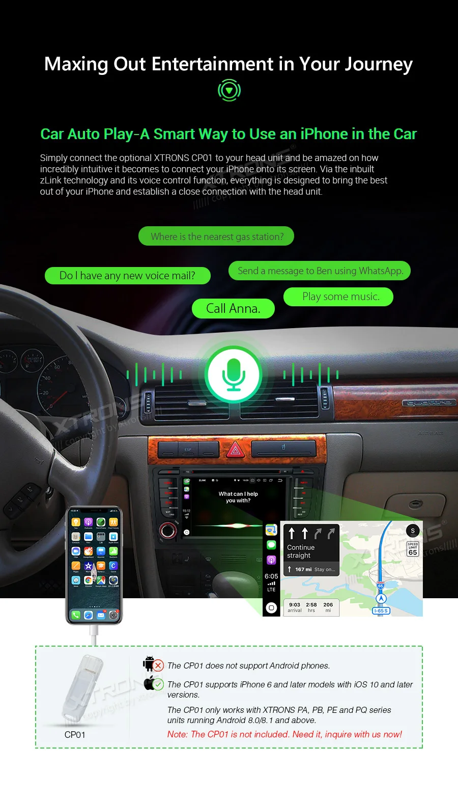 Discount 7" Android 9.0 Pie OS Car DVD Multimedia GPS Radio for Audi A6 1997-2004 & S6 1999-2003 & RS6 2002-2004 & Allroad 1999-2005 14