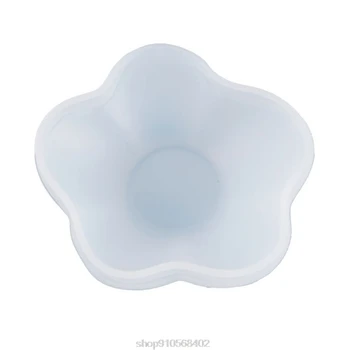 

Crystal Epoxy Resin Mold Petal Plate Dish Casting Silicone Mould DIY Crafts Jewelry Decorations Making Tool O08 20 Dropshipping