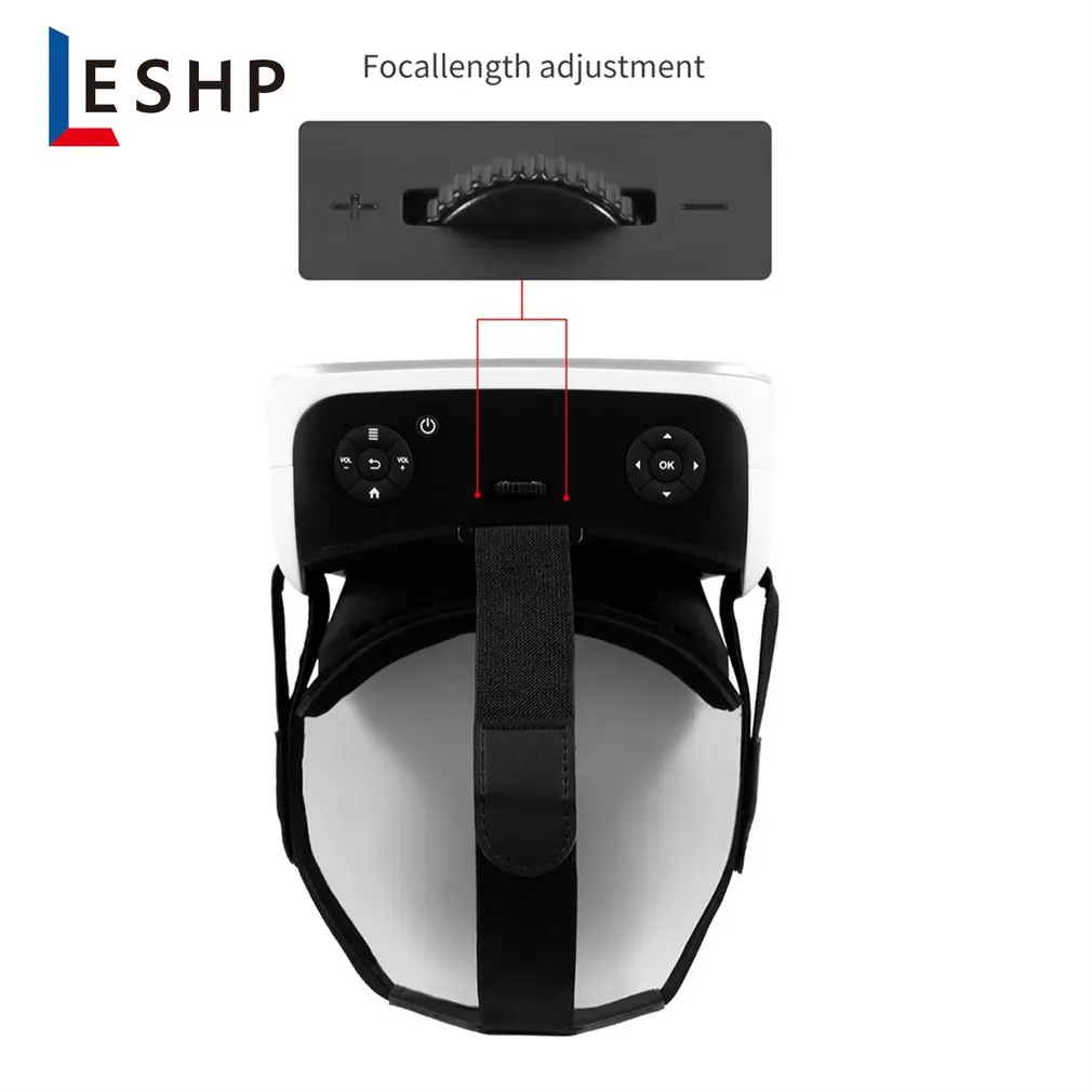 3D VR Virtual Reality Glasses Headset Box 1.8Ghz Quad-core for PC Movie Games HDMI 1080P Immersive US Plug