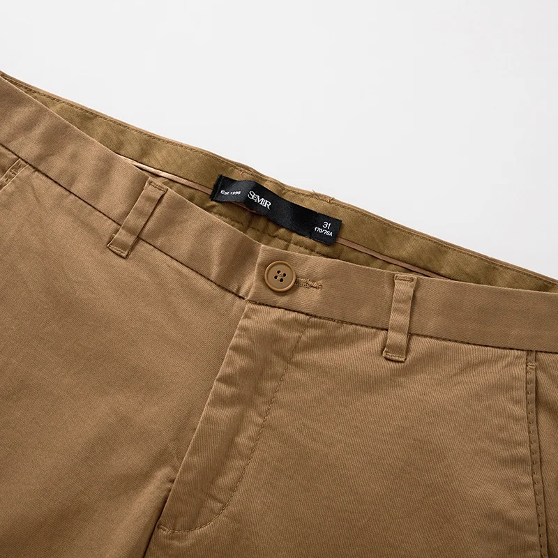 Great Value Semir Men Casual Pants 2019 New Trends Autumn Men Elastic Comfort Pants Man Korean Business Pants