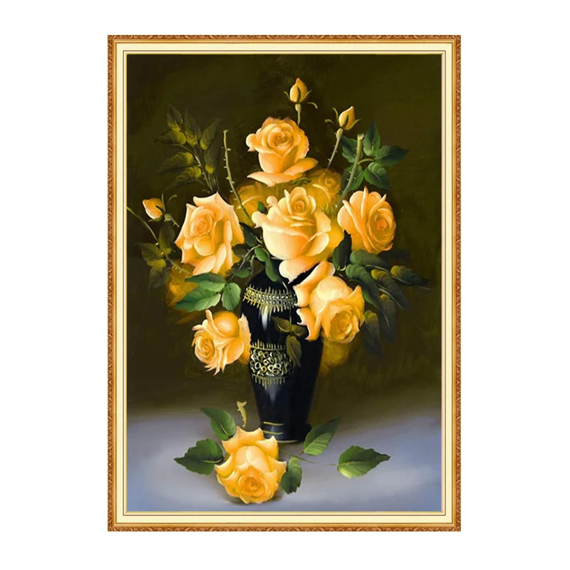 Алмазная 5D мозаика Meian Rose с квадратными стразами набор для алмазной 3D живописи