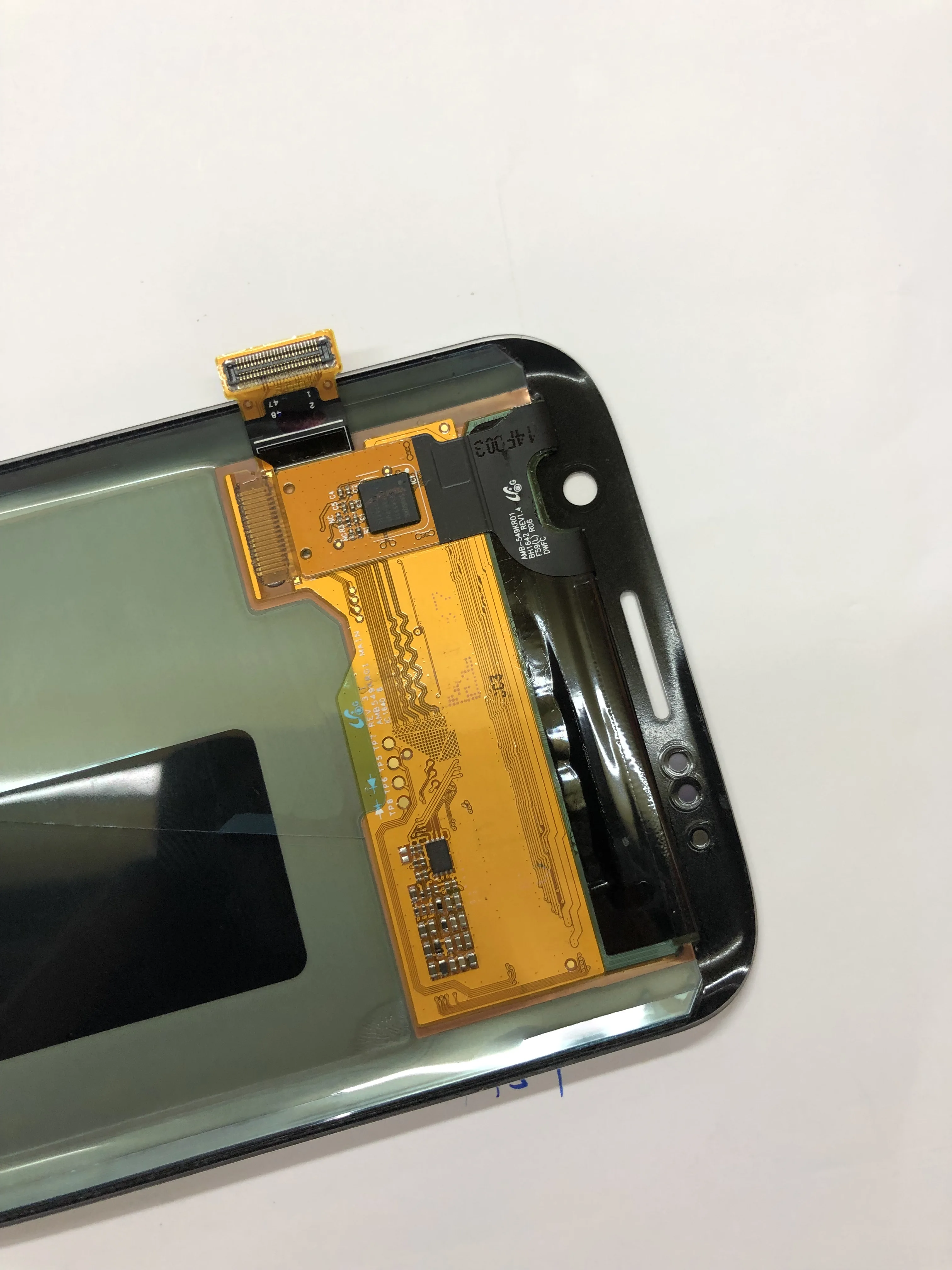 5,5 ''дисплей с ЖК-экраном для SAMSUNG Galaxy S7 edge G935 G935F кодирующий преобразователь сенсорного экрана в сборе