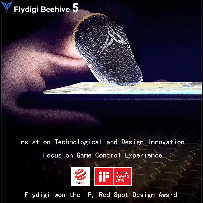Flydigi蜂5汗プルーフ指カバースリーブタッチスクリーン親指携帯ゲームコントローラsweatproof手袋pubgため電話ゲーム Smart Remote Control Aliexpress