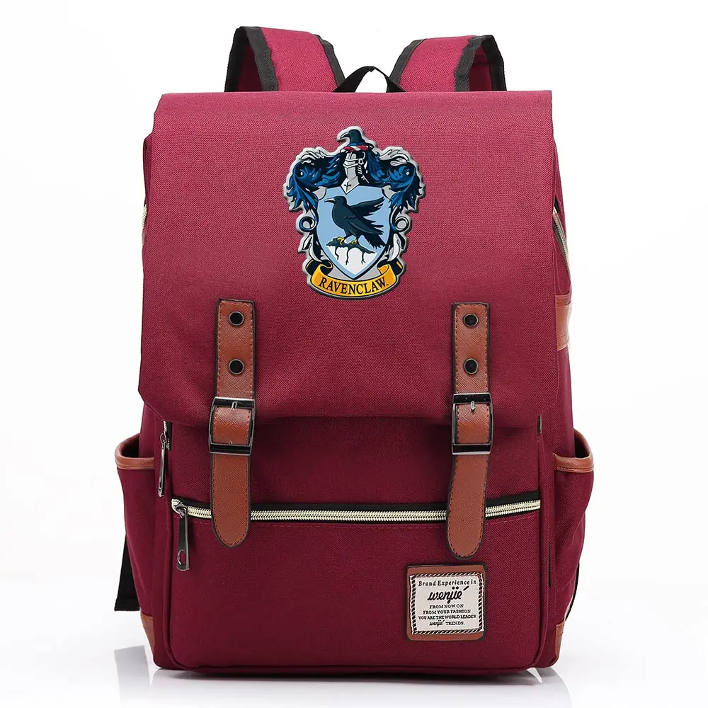 Для Vip Link дропшиппинг индивидуальные Волшебная школа Хогвартс для мальчиков и девочек портфели для подростков школьные сумки рюкзаки для женщин и мужчин - Цвет: 17