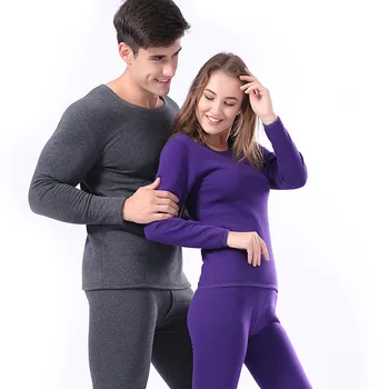 

Warm Clothes Winter Extra Thick Cotton Thermal Underwear Set Plus Velvet Thick Gold Warm Armor Men and Women Super Soft Cashmere