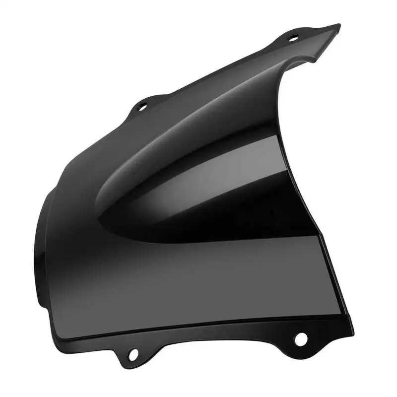 Мотоцикл двойной пузырь лобовое стекло ветровое стекло для Honda CBR 600RR 600RA 2013- черный/прозрачный
