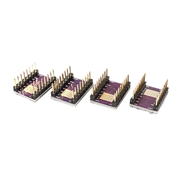 CNC V3 щит+ UNO R3 для Arduino совместимая плата+ 4x TI DRV8825 StepStick Шаговые драйверы красный+ фиолетовый