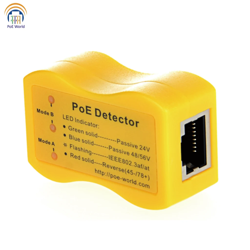 PoE World CCTV инструменты Тестер с портом детектор Светодиодный дисплей тестеры
