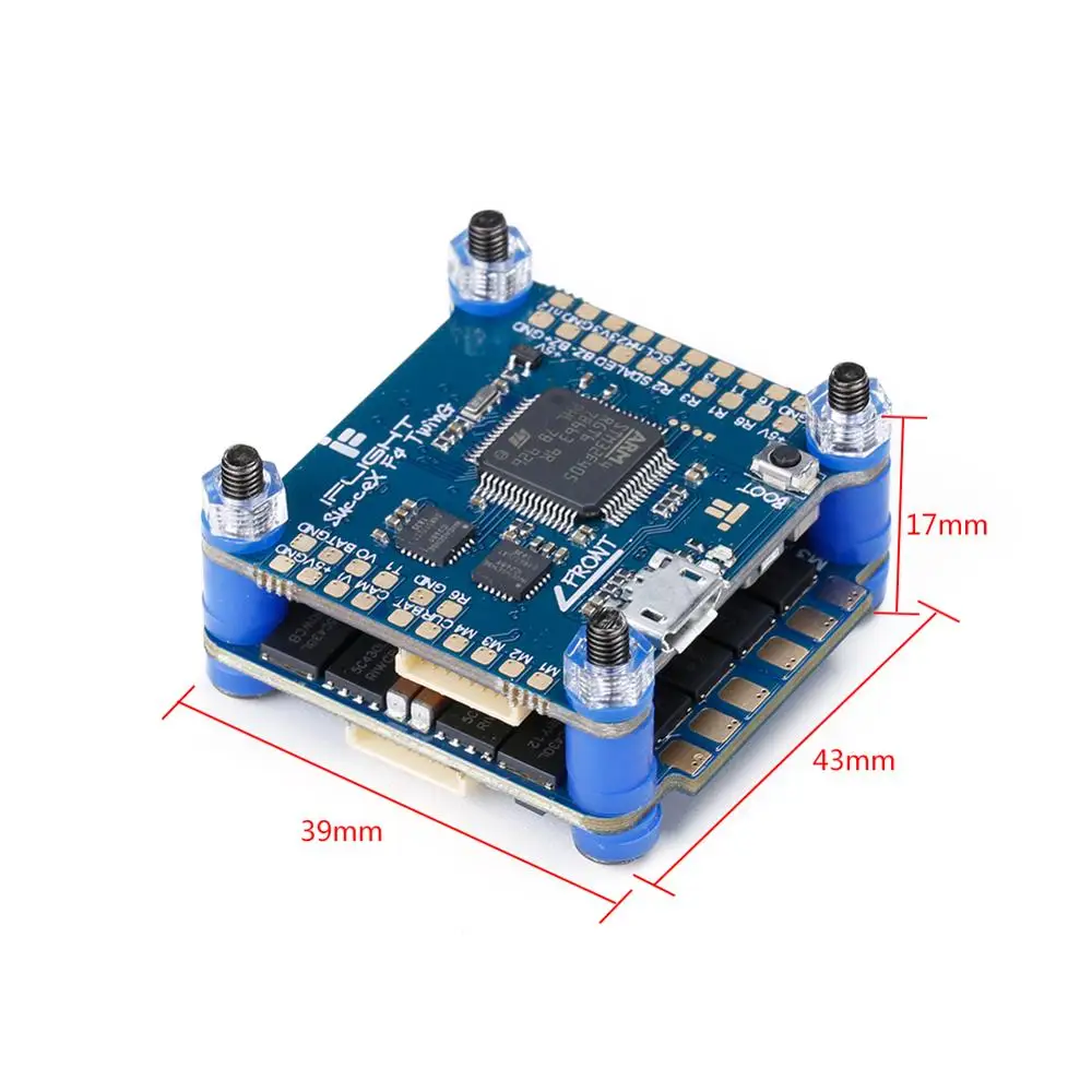 IFlight SucceX F4 V2.1 TwinG FC/SucceX 50A 2-6s программа BLHeli 32 Dshot1200 4-в-1 ESC полета башенная система с барометром для радиоуправляемого летательного аппарата FPV