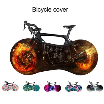 

Bike Protector Cover MTB Road Bicycle Accessories Anti-dust Wheels Frame Cover Scratch-proof Storage Bag 158*62cm Bike Cover