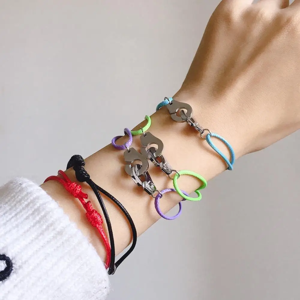 J. hangke, 20 цветов, регулируемый, homme, femme, bijoux, ювелирное изделие, 925 серебро, наручники, браслет для женщин, мужчин, веревка, роскошный бренд, браслеты