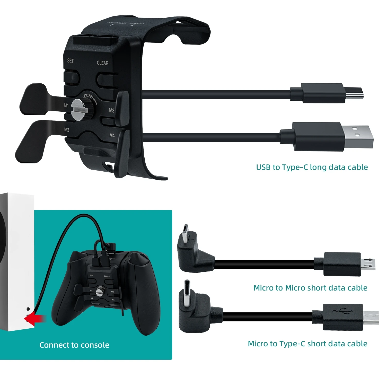 Adaptador botón trasero para de Xbox One S/x/serie S/serie X, mochila mando| | -