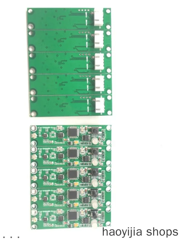 

New product with antenna LED controller Wifi receiver, PCB module 5 pcs 2.4Ghz wireless DMX 512 2 in 1 transmitter and receiver