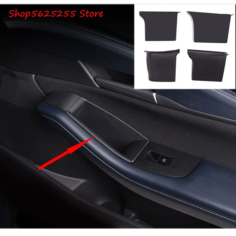 

Car Door Armrest Storage Box For Mazda 3 Axela 2019 2020 Accessories Interior Modificaton Auto Decoration