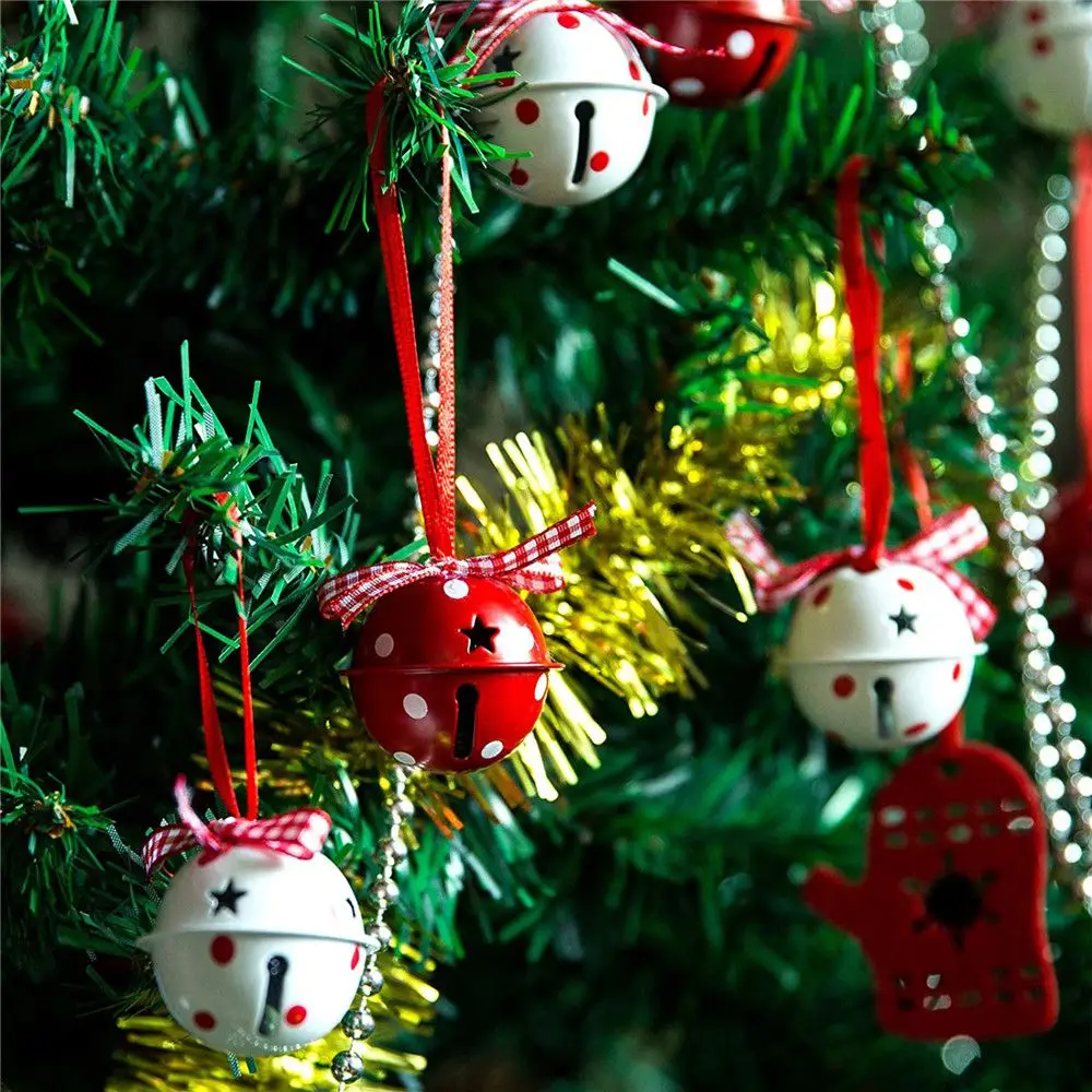 19x Metal Christmas Hanging Ornaments DIY Pendant Christmas Tree Home Decor 