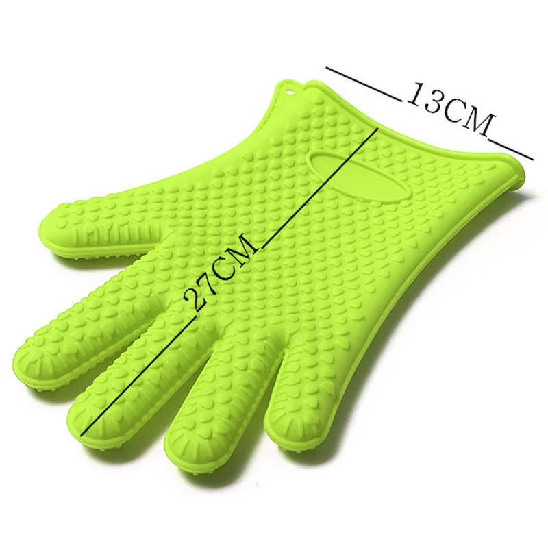 1 шт. силиконовые Варежки перчатки для духовки кухонные микроволновки