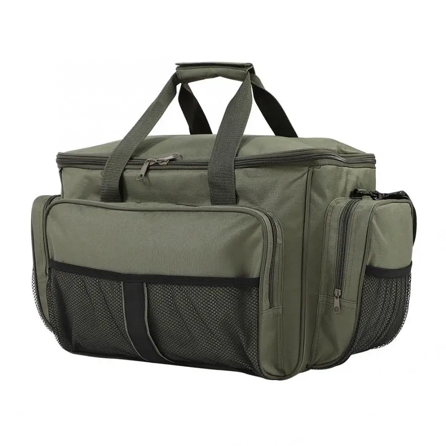 Рыболовные приманки коробка водонепроницаемый рыбацкий рюкзак Рыболовная катушка Инструменты сумка для хранения регулируемый плечевой ремень для рыбалки кемпинга аксессуары