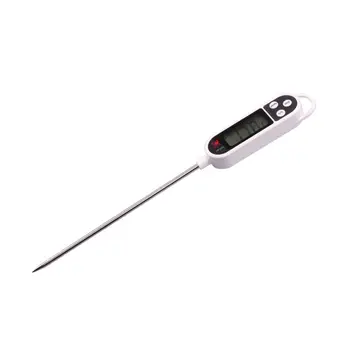 

Digital Food Thermometer Kitchen Oven BBQ Cooking Meat Milk Water Measure Probe Tool Barbecue Kitchen Thermometer TP300