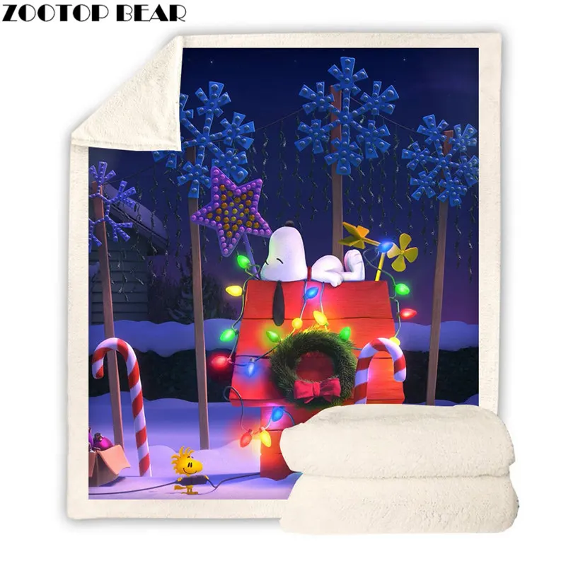 Счастливого Рождества пледы одеяло шерпа Флисовое одеяло подарок год Мода Аниме путешествия покрывало Популярные постельные принадлежности Прямая поставка - Цвет: BZKH3609