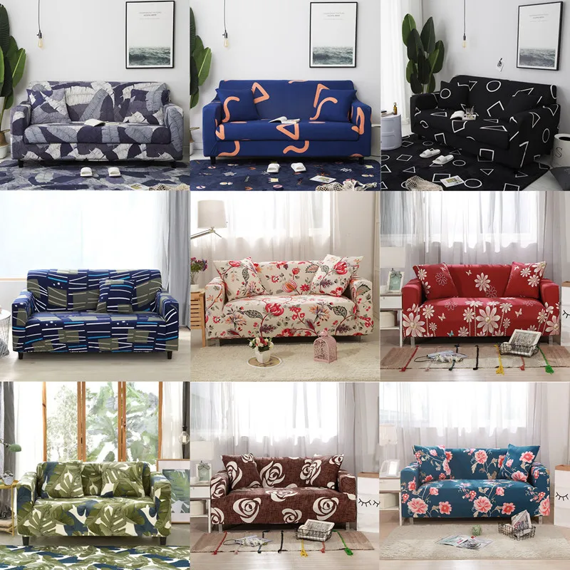 Kopen 1 2 3 4 Zits Kussenovertrekken Sofa Cover All Inclusive Antislip Sectionele Elastische Couch cover Sofa Handdoek Sofa Meubels Case