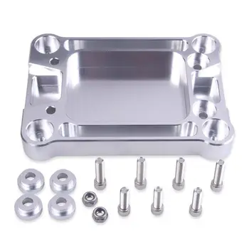 

Aluminum Shift Lever Base Shifter Box Plate Adapter Car Set for K Swap for Honda for Civic for Integra K20 K24