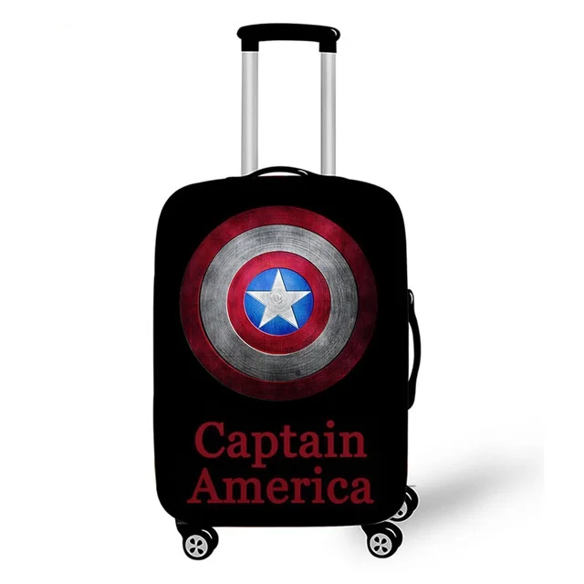 18''-32'' Super Hero Elastic Luggage Protective Cover Trolley Suitcase Dust Bag Case Cartoon Travel Accessories
