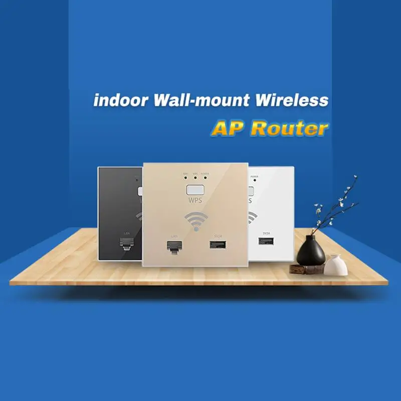 300 Мбит/с Настенный роутер 220 В power Ap реле умный беспроводной Wifi ретранслятор удлинитель настенный Встроенный 2,4 ГГц маршрутизатор панель Usb разъем